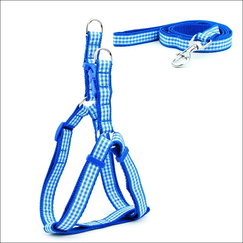 Factory Direct Spot Pet Leashes Polka Dot Pet Chest Straps