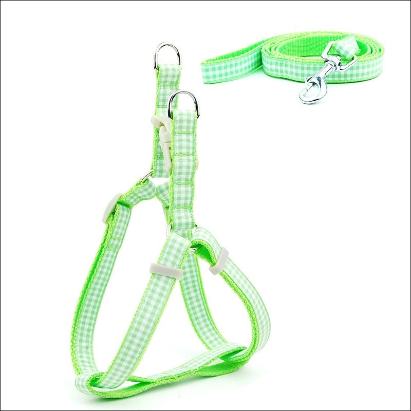 Factory Direct Spot Pet Leashes Polka Dot Pet Chest Straps