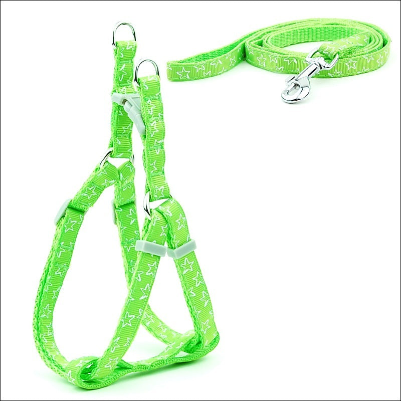 Factory Direct Spot Pet Leashes Polka Dot Pet Chest Straps