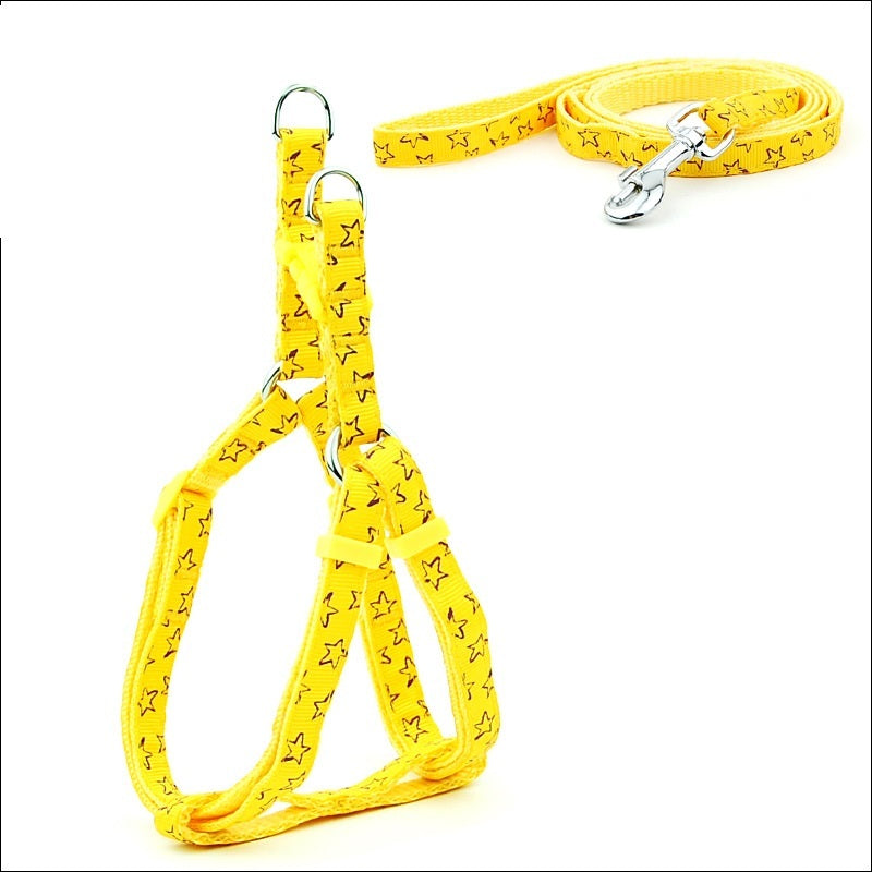 Factory Direct Spot Pet Leashes Polka Dot Pet Chest Straps